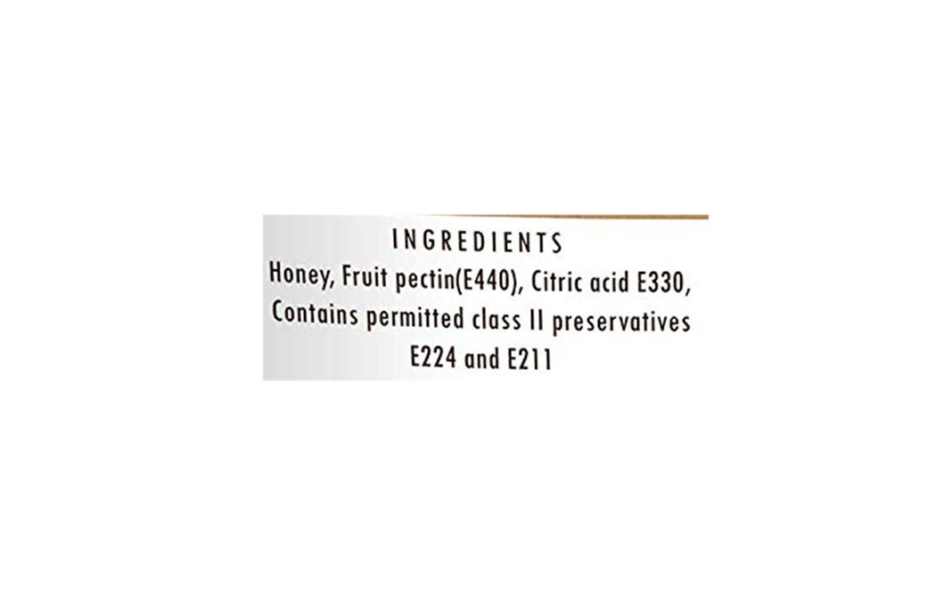 The Honey Shop Honey Lemon Jellies    Pack  100 grams